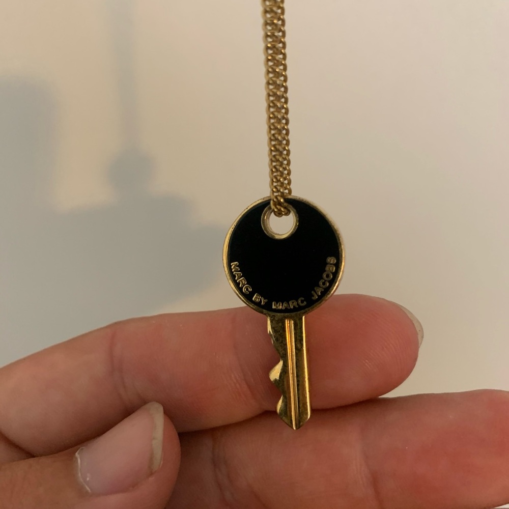 Marc Jacobs Gold Key Necklace